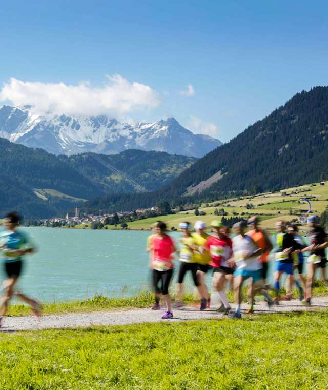 Reschensee Laufrunde
